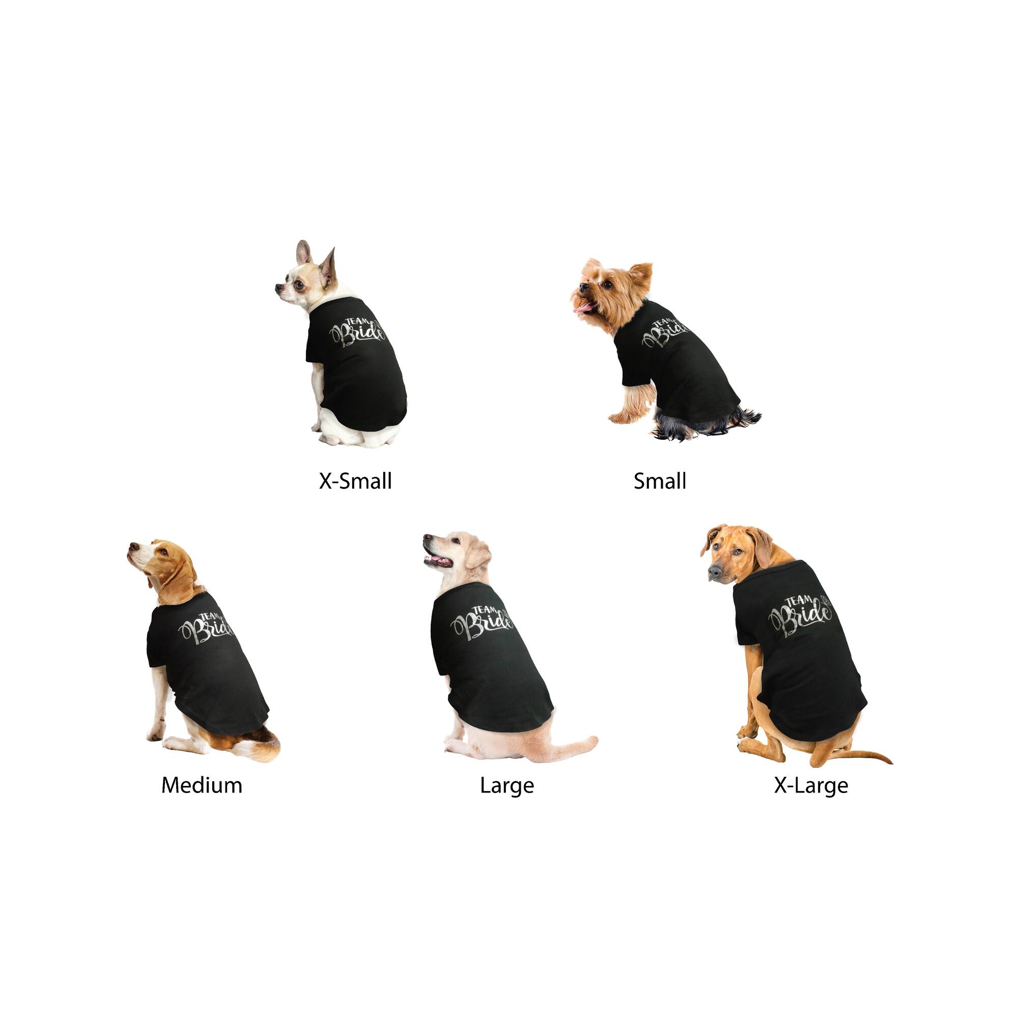 Best Furry Friends Team Bride Dog T-Shirt